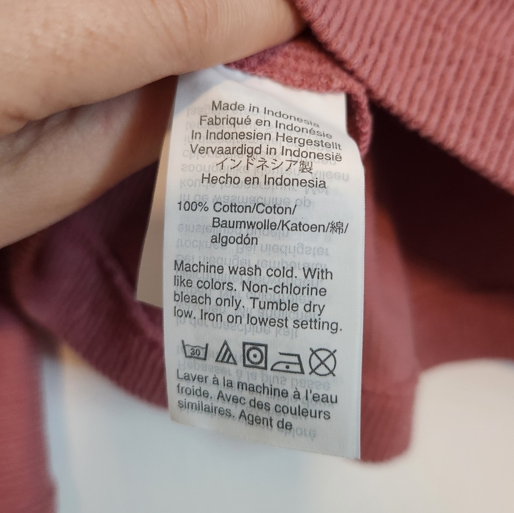Madewell Texture & Thread Button-Back Mockneck Top - Picture 4 of 5